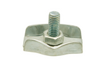 Enkelvoudige klem koordverbinder DROMET ZLS1.6 touwklem 6mm