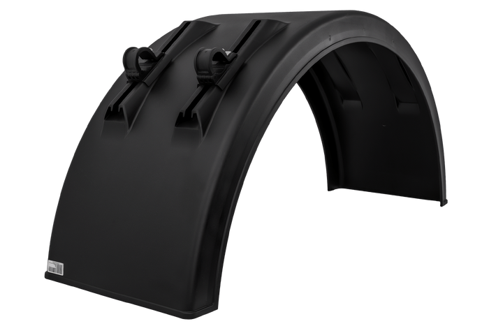 Spatbord voor aanhanger 19,5-22,5" DOMAR DK2975 1250/430mm wielkast met montagebeugels