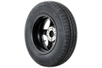 Versterkt aanhangerwiel KENDA BAND 185/80 R14C 104/102N ALUMINIUM VELG STARCO zwart 5.5Jx14"H2 5x112 ET 30