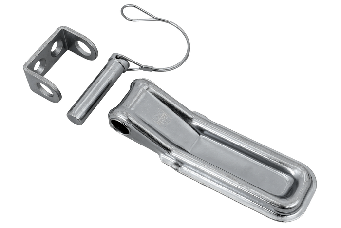 Zijscharnier met handgreep en grendel WINTERHOFF BSCH 10-17-170+BSCHG 10-17-B+BSCHG 10-17-B complete aanhangerzijmontage