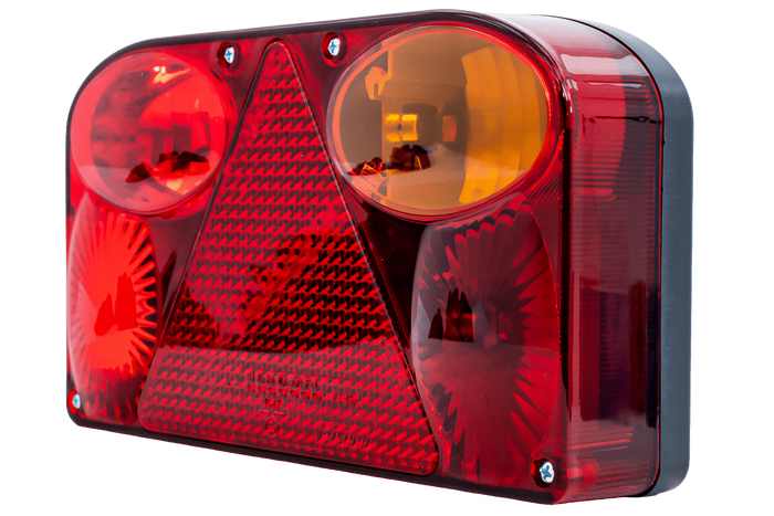 Achterlicht FRISTOM FT-088 6 functies rechts