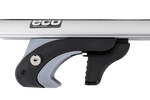 Eco Alubase 120 dakdrager - universele aluminium drager voor open rails