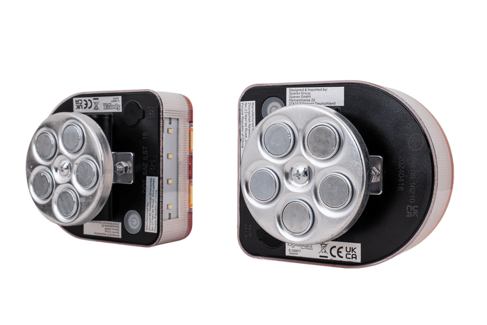 SPAREX CONNIX S.130977 LED achterlichten 4 functies links+rechts, draadloos, met magneet