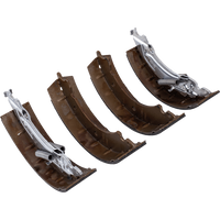 Remschoenen voor geremde assen KNOTT 200x50 Backmat SET