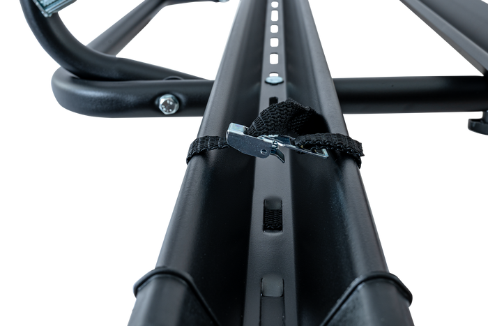 Fietsendrager reservewielhouder Peruzzo Brennero 4x4 - voor 2 fietsen met montagerails (zwart)