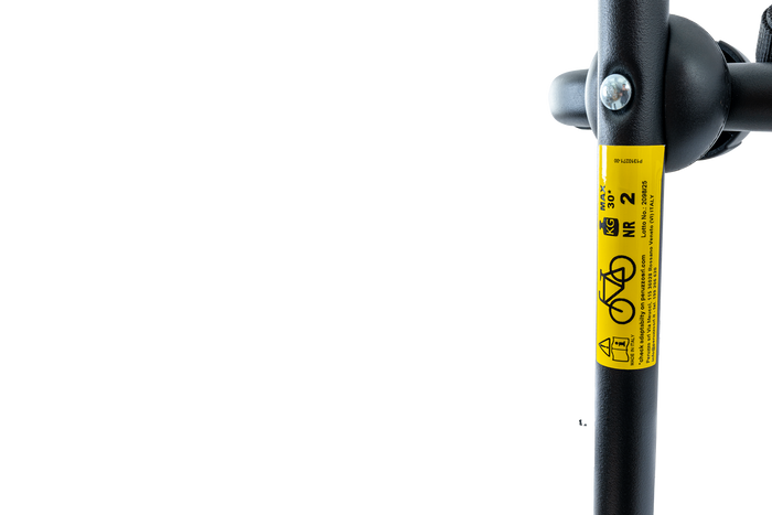 Fietsendrager reservewielhouder Peruzzo Brennero 4x4 - voor 2 fietsen met montagerails (zwart)