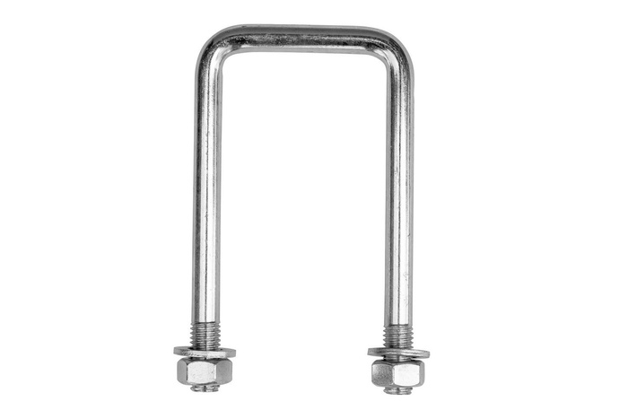U-bout M12 145/62/145 met moeren en ringen