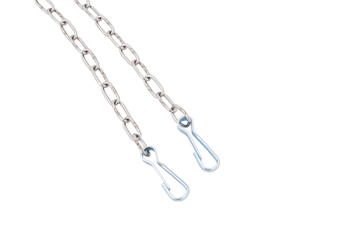 Set van twee kettingen voor DAKEN JUST/WELVET gereedschapskisten, 38 cm.