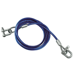 Stalen sleepkabel 3,5 meter / 5 ton schakels
