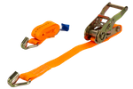 UNITRAILER 2m/25mm/1t oranje transportband met spaninrichting