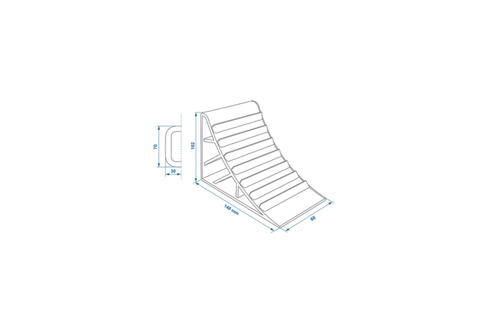 Set van twee ProPlus wielkeggen 341347 h:102mm 4000kg