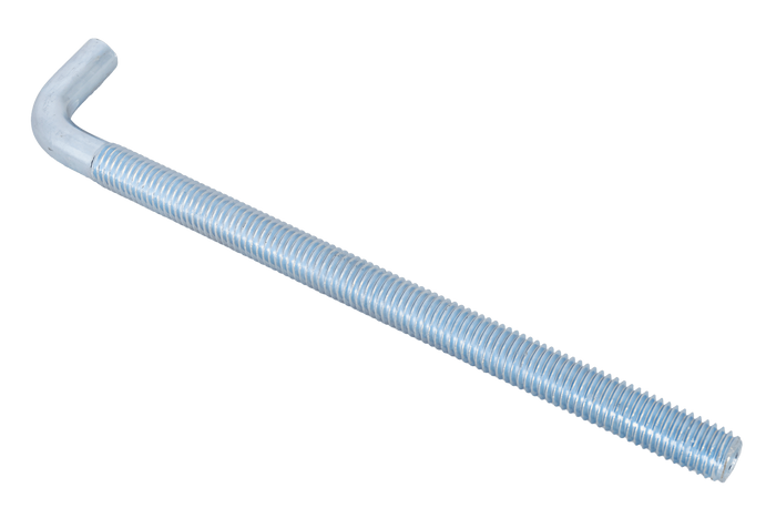DROMET HP M10x170 schroefhaak met een L-vormige uiteinde (recht)