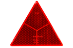 Reflecterende gevarendriehoek, rood, WAŚ, reflecterend licht