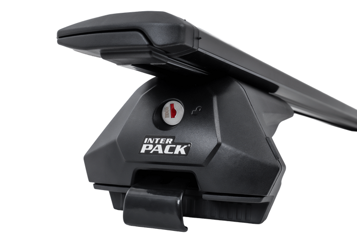 Inter Pack Virgo IR 110 (G2) dakdrager met geïntegreerde dakrails (zwart)