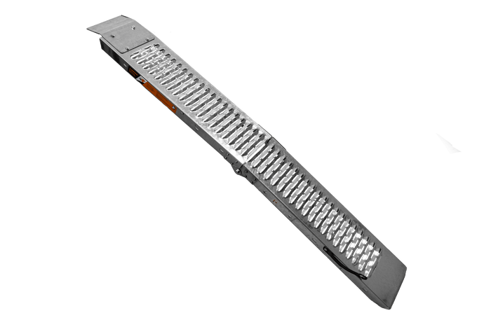 UNITRAILER ALR004 opklapbare stalen oprijplaat voor aanhanger, 170 cm, 227 kg