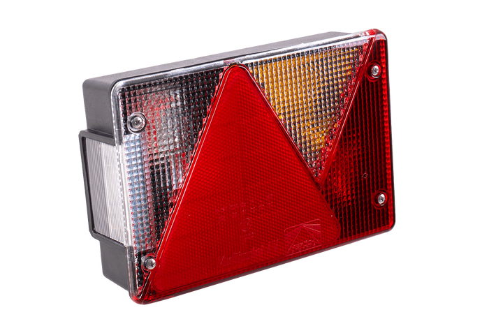 ASPÖCK MULTIPOINT IV achterlichten + MANTES 4m 13PIN kabelboom
