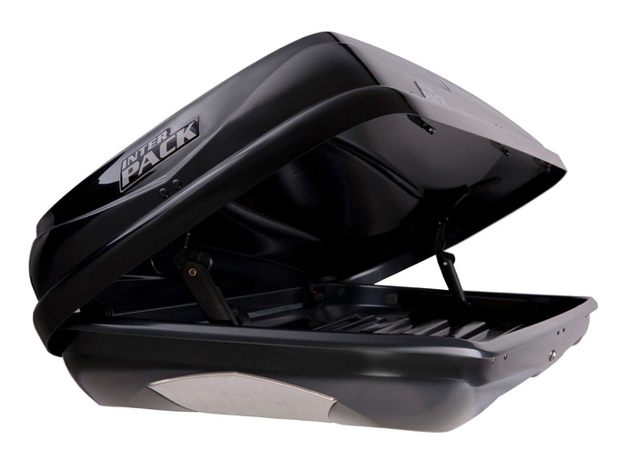 Inter Pack Zenith 8.6 dakkoffer, zwart metallic