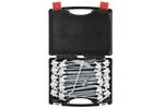 Set schroefbare tentharingen voor ProPlus 365014 metalen haringen met haak 20x20cm