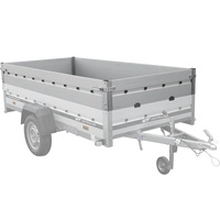 BIS aluminium zijwanden voor de UNITRAILER GARDEN 265 KIPP ALU en 265/2 KIPP ALU trailers