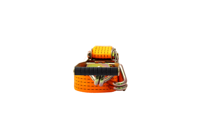 UNITRAILER ERGO 12m/50mm/5t oranje transportband met spaninrichting