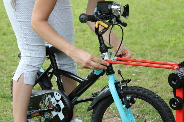 Trail Angel - trekhaak voor kinderfiets - rood