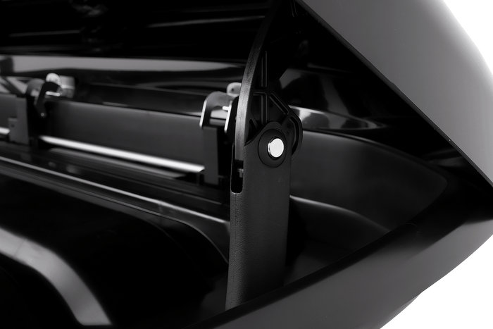 Inter Pack Skugga L 660 dakkoffer, glanzend zwart