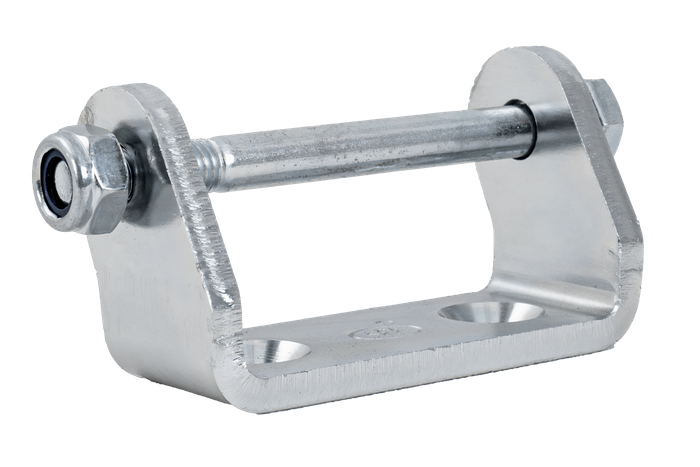 STEELPRESS UH-01 inbouwscharnierhouder voor montage aan de aanhangerzijde