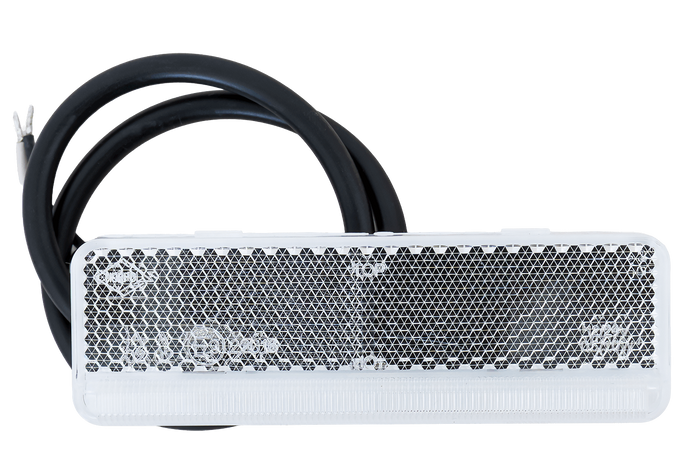 HORPOL LD 2434 LED-markeringslamp, universeel, wit, SLIM