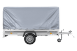 Eenassige aanhangwagen 264x150 UNITRAILER GARDEN 265 KIPP met frame H-1100 en grijze huif