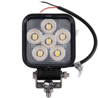 LED-werklampreflector TT TECHNOLOGY ZWART TT.13324 24xLED 1920lm vierkant