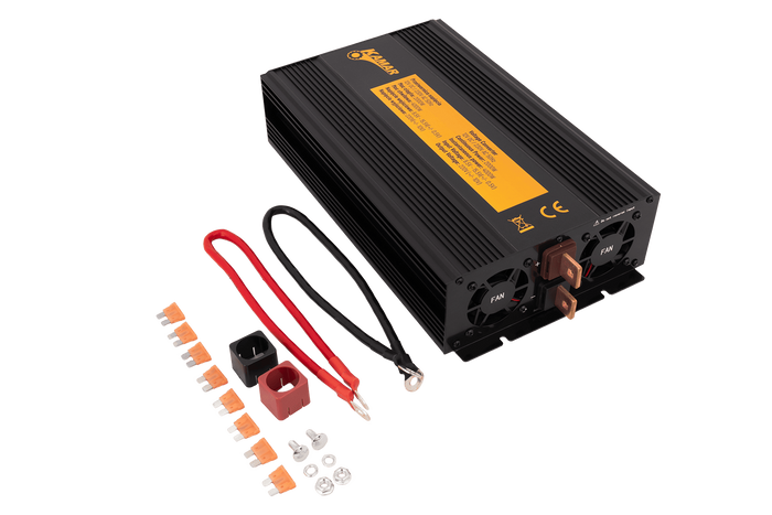 Spanningsomvormer 12V/230V (2000/4000W) KAMAR E1930