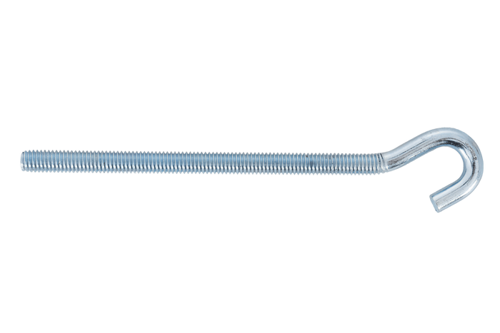 DROMET HZ M6x120 schroefhaak met open uiteinde (gebogen)