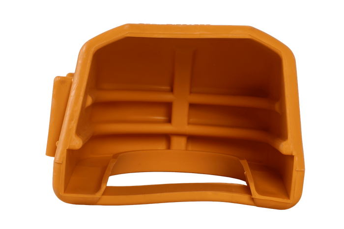 Veiligheidsafdekking voor de STEELPRESS SDP-05 Soft Dock kogelkoppeling met ruimte voor de stekker.