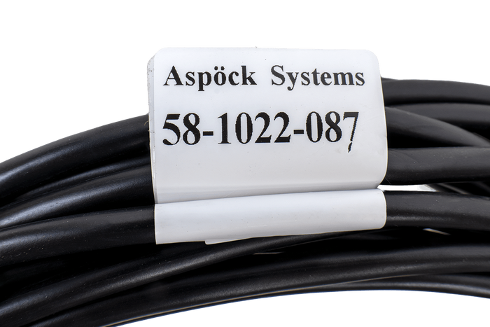 ASPÖCK 58-1022-087 elektrische installatie aanhangerkabelboom 4,5 m 7-pins stekker bajonetsluitingen 2x5-pins