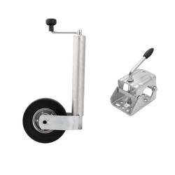 Steunwiel met klem WINTERHOFF ST60-V-255SB+KLE60 400kg 60mm 525-755mm