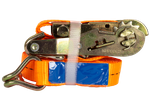 UNITRAILER 6m/25mm/1t oranje transportband met spaninrichting