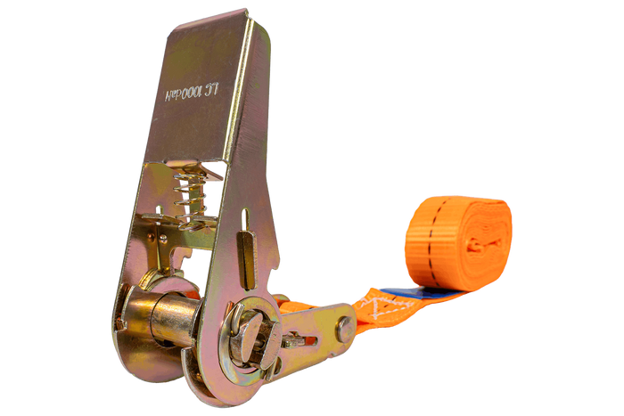 UNITRAILER eendelige spanband met spanner voor het vastzetten van 3m/25mm/1t