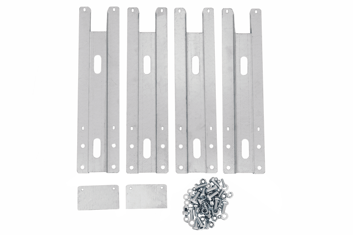 Set van 30 cm zijverstevigingen voor UNITRAILER tuinaanhanger