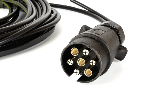Verlichtingsset: FRISTOM LED achterlichten + HORPOL LED markeringslichten + MANTES 5,3 m 7-polige kabelboom