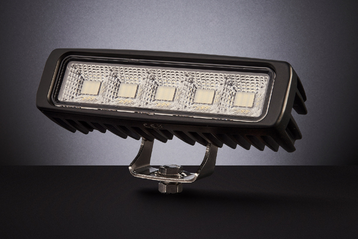 LED-werklamp reflector TT TECHNOLOGY ZWART TT.13445 45xLED 3120lm rechthoekig