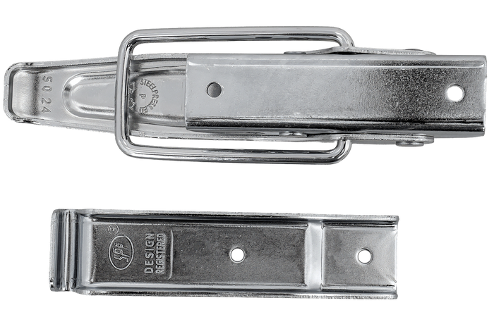 Zijkoppeling met STEELPRESS ZB-01+Z-02 sluiting voor volledige afsluiting van de aanhangwagenzijde