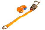 UNITRAILER 8m/25mm/1t oranje transportband met spaninrichting