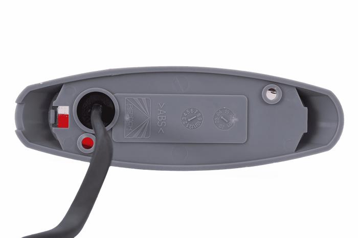 ASPÖCK FLEXIPOINT II universele markeringslamp in grijze behuizing