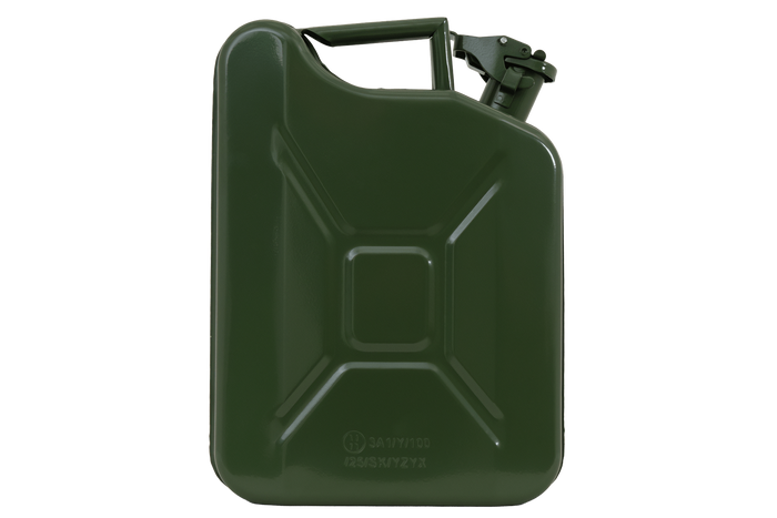 Metalen jerrycan 10L HERMON groen