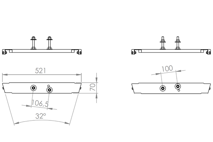 Wielsteun voor PRO BRAKE - PREMIUM +