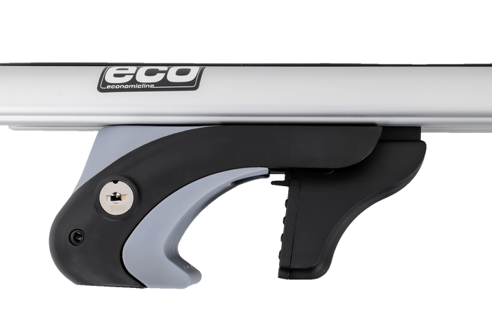 Eco Alubase 135 dakdrager - universele aluminium drager voor open rails