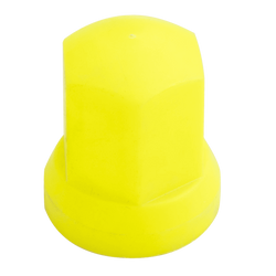 OUTLET Dop met indicator voor wielbouten HOOG FI33 GEEL