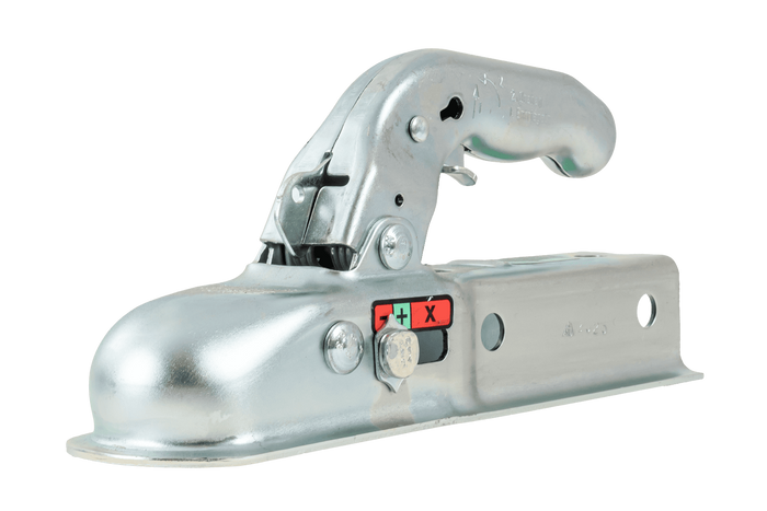 KNOTT K7.5-G kogelkoppeling voor aanhangwagens tot 750 kg met een vierkante dissel van 45 mm