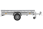 Lichte aanhangwagen 264x125 UNITRAILER GARDEN 264 KIPP met grijze kap