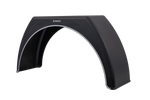 Aanhangwagen spatbord 15-17,5" DOMAR DK3112 vlakke wielkast 950/280mm met witte afwerking